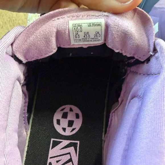 Vans MTE Crosspath Mid Men's 10 Grape Purple All-Terrain - Picture 6 of 7